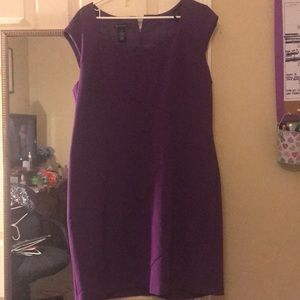 Purple formal dress